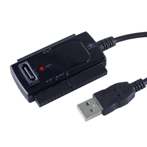 Isatau2 Adapter Hard Drivesblack Sata Disk Io Cable