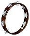 Meinl Tambourine, wood, Aluminum jingles 1 row