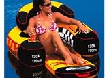 SportsStuff Siesta Lounge - Yellow / Black