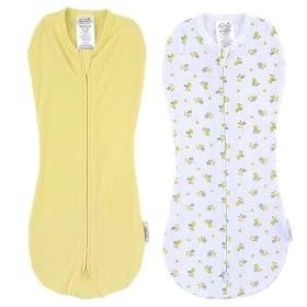Summer Infant 2 Pack SwaddlePod Cotton Spandex Blend, 5-10 pounds, Hungry Caterpillar: Baby