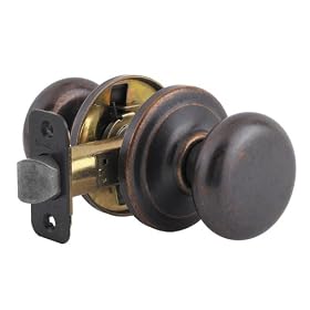 Kwikset 97200-676 Signatures Juno Passage Knob, Rustic Bronze by Kwikset