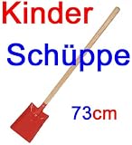 Produkt-Bild: Kinder Gartensch&uuml;ppe aus Metall mit Holzstiel, Spielzeug Schippe Sch&uuml;ppe Schaufel Spaten (LHS)