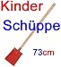 Produkt-Bild: Kinder Gartensch&uuml;ppe aus Metall mit Holzstiel, Spielzeug Schippe Sch&uuml;ppe Schaufel Spaten (LHS)