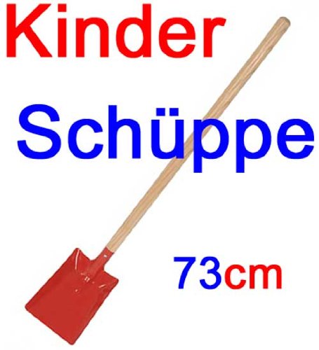 Produkt-Bild: Kinder Gartensch&uuml;ppe aus Metall mit Holzstiel, Spielzeug Schippe Sch&uuml;ppe Schaufel Spaten (LHS)