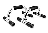 Zon Push Up Stands (Silver/Black)