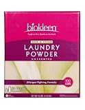 Biokleen Free & Clear Laundry Powder Allergen-Fighting Formula, 10-Lb. Boxes (Pack of 4)