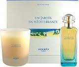 Un Jardin En Mediterranee by Hermes 2 Piece Set Includes: 3.3 oz Eau de Toilette Spray + 6.7 oz Perfumed Candle