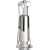 Cole and Mason Bobbi Salt Mill - Stainless Steel and Acrylic