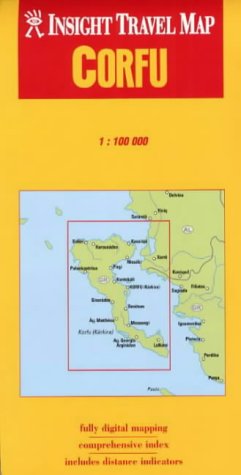 Corfu Insight Travel Map