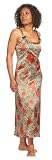 Contessa Di Roma Long  Robe, Chemise And Matching Padded Hanger, Rose Leopard