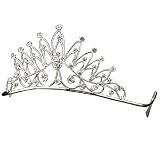 Adults’ Rhinestone Tiara Large Design
