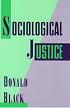 Sociological Justice