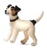 Steiff Hexie Mohair 'Jack Russell Terrier' Plush Dog, made in Germany. Steiff Hexie Mohair 'Jack Russell Terrier' Plush Dog, made in Germany.