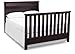 Serta Fall River 4-in-1 Convertible Baby Crib, Dark Chocolate