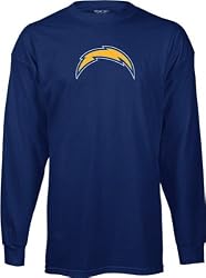 San Diego Chargers Navy Logo Premier Long Sleeve T-Shirt