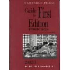 Guide to First Edition Prices