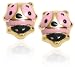 14k Yellow Gold Children's Ladybug Earrings