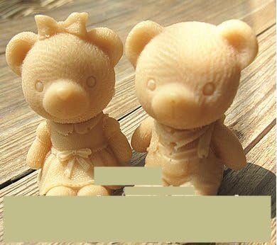 Japan Health and Beauty - [ROOM28 A wide barrel-type three-dimensional silicon mold handmade soap candles resin clay parts production flower / rose / bud / ribbon / baby Japan Health and Beauty - / bear / animal *AF27*