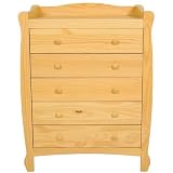 Delta Children's Products Newport 5 Drawer Dresser in Natural
