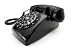 Electronics : Crosley Dreyfuss 500 Desk Phone CR58-Black