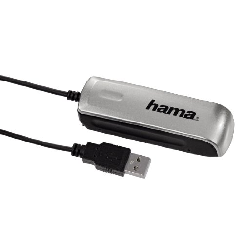 Hama Mini-Scan Digitaler Foto-Scanner (300dpi) schwarz/silber