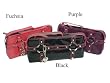 XOXO Angela Crinkle Studded Handbag