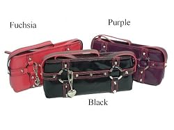 XOXO Angela Crinkle Studded Handbag