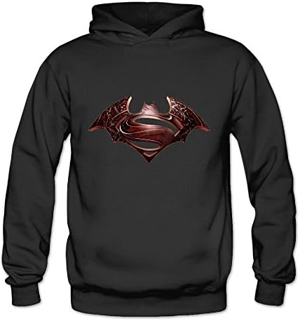 Batman V Superman Design Logo Print Fashion Logo Hoodies For Women