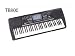 Kaysound TB-800 61-key Electronic Keyboard with Music Stand and Power Adapter