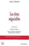 Revue Economica  / Les titres négociables