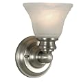 Royce Brushed Steel Sconce