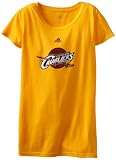 NBA Cleveland Cavaliers Center Logo Women's T-Shirt, X-Large, Gold Heathered Amazon.com