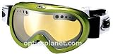 Bolle Nebula Women's / Youth Ski Goggles Frame and Lens Colors: Bolle Nebula Womens Youth Ski Goggles - Shiny White, Vermillon Gun Model 20166
