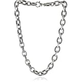 Zina Sterling Silver Combination Link Necklace