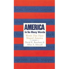 America in So Many Words: Words That Have Shaped America