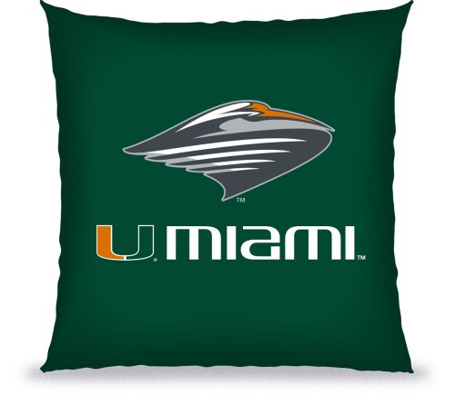 Buy Miami Hurricanes - NCAA 27 in Floor Pillow by Biederlack