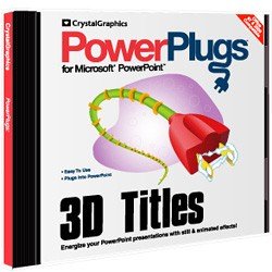Click here to buy PowerPlugs: 3D Titles for PowerPoint Volume 2 by CrystalGraphics Inc..