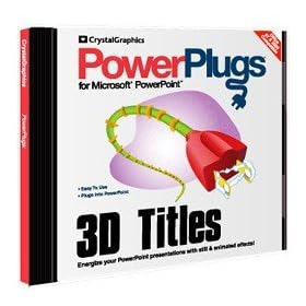 PowerPlugs: 3D Titles for PowerPoint Volume 1