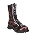 thumbnail: *MACHINIST-I, 12 Eyelets 3 Steel Zipper S/T Calf BT from Pleaser