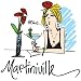 Martiniville - White Nightshirt in a Bag