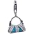 Insignum Charms Anh�nger Handtasche Zirkonia T�rkis 925 Sterling Silber I264100