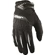 Thor MX Spectrum Men's MotoX Motorcycle Gloves w/ Free B&F Heart Sticker Bundle - Black