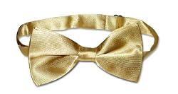 BOWTIE Solid GOLD Color Men's Bow Tie for Tuxedo or Suit