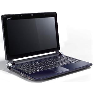 Acer Aspire One D250 25,7 cm (10,1 Zoll) Netbook (Intel Atom N270 1.6GHz, 1GB RAM, 250GB HDD, Intel GMA950, Bluetooth, Win 7 Starter) blau