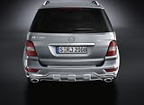 Genuine OEM Mercedes Benz AMG Twin Tailpipes, Set of 2 in Chrome (Fits M-Class/W164 2006-2011)