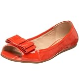 Kate Spade Women's Bow Peep Toe Flat
