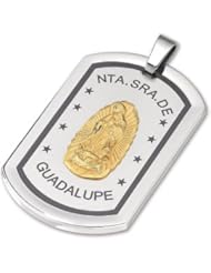 Dog Tag Guadalupe Pendant