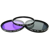 Zeikos ZE-FLK86 86mm Multi-Coated 3 Piece Filter Kit (UV-CPL-FLD)