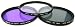 Zeikos ZE-FLK86 86mm Multi-Coated 3 Piece Filter Kit (UV-CPL-FLD)