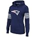 NFL New England Patriots Gameday Heroes Long Sleeve Pullover Slub Fleece Hoodie